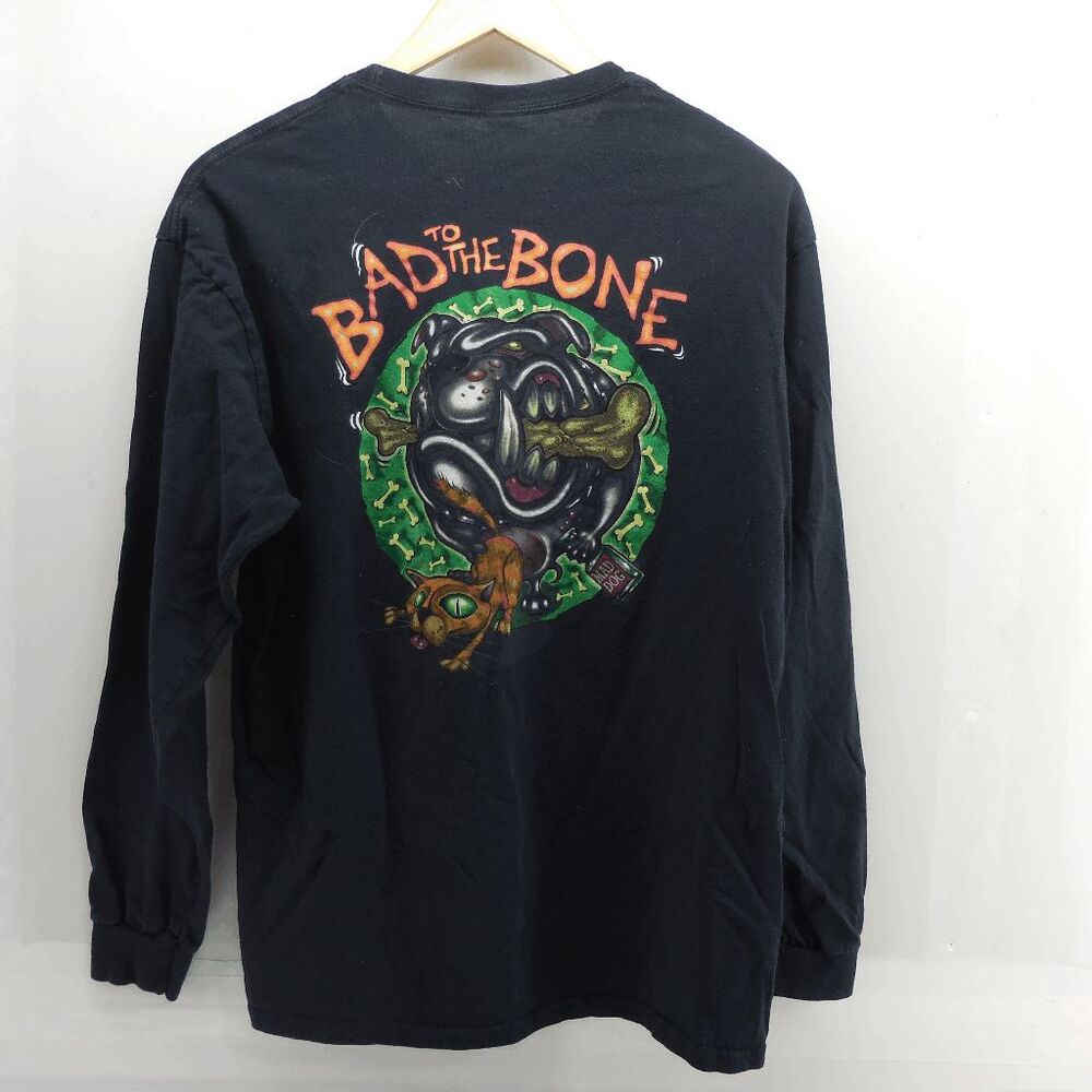 Vintage George Thorogood And The‎ Destroyers Shirt Mens L Black Bad To The Bone - Picture 2 of 5